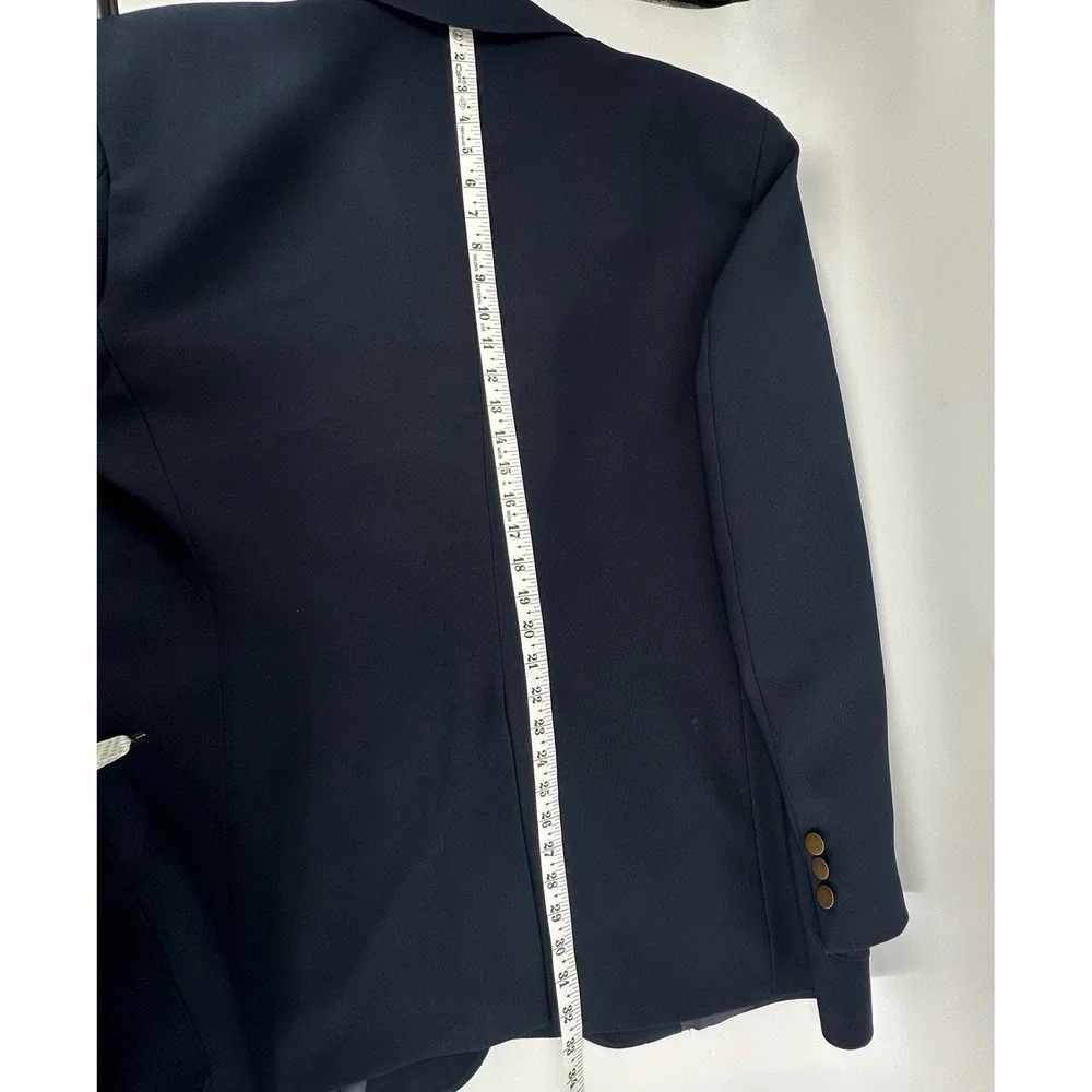 Levi's Action Suit Blazer Mens 46R‎ Navy Blue Sta-Prest Vintage Retro 70's